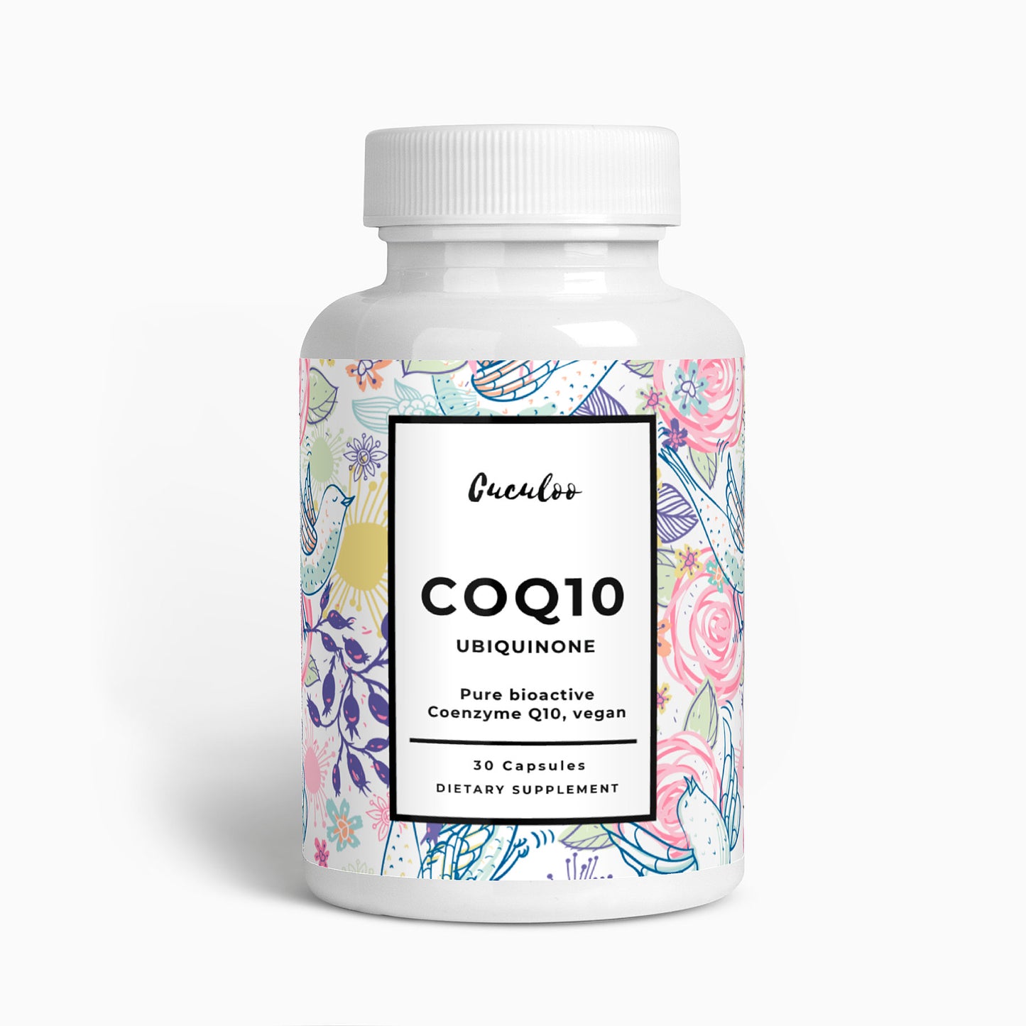 COENZYME Q10 - Ubiquinone - 100 % Natural - 30 Capsules