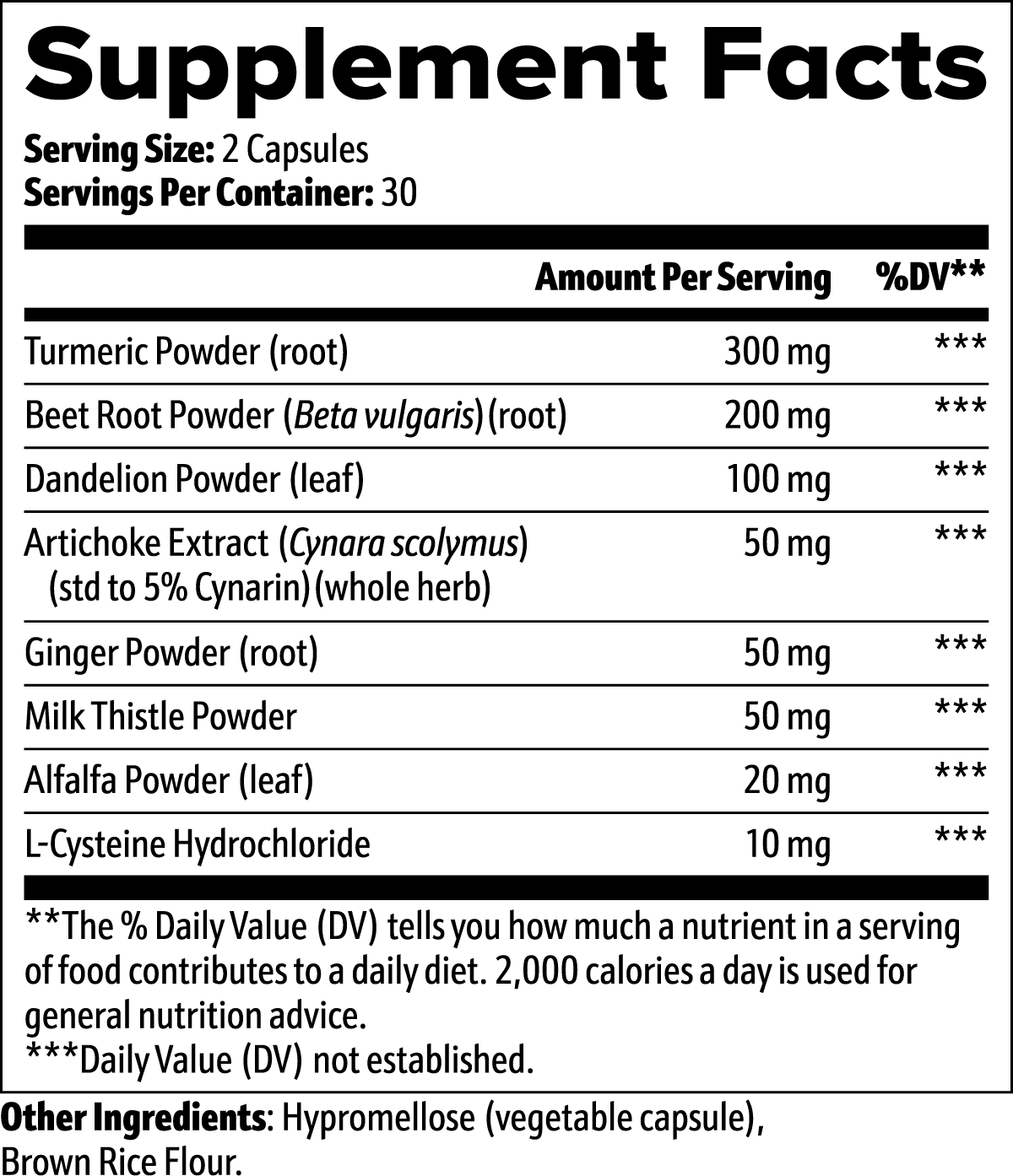 PHYTO COMPLEX with Tumeric & Beetroot and more - 60 Capsules
