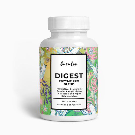 DIGEST ENZYME Pro Blend - 100 % Natural - 60 Capsules