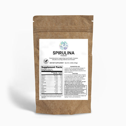 SPIRULINA POWDER - 100 % Natural - High Nutrient Level